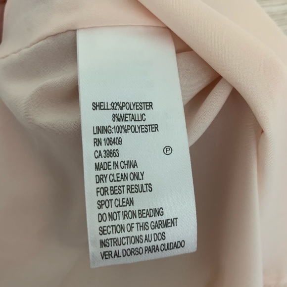 Tahari by ASL Metallic Brocade Pleated Dress - Picture 8 of 10